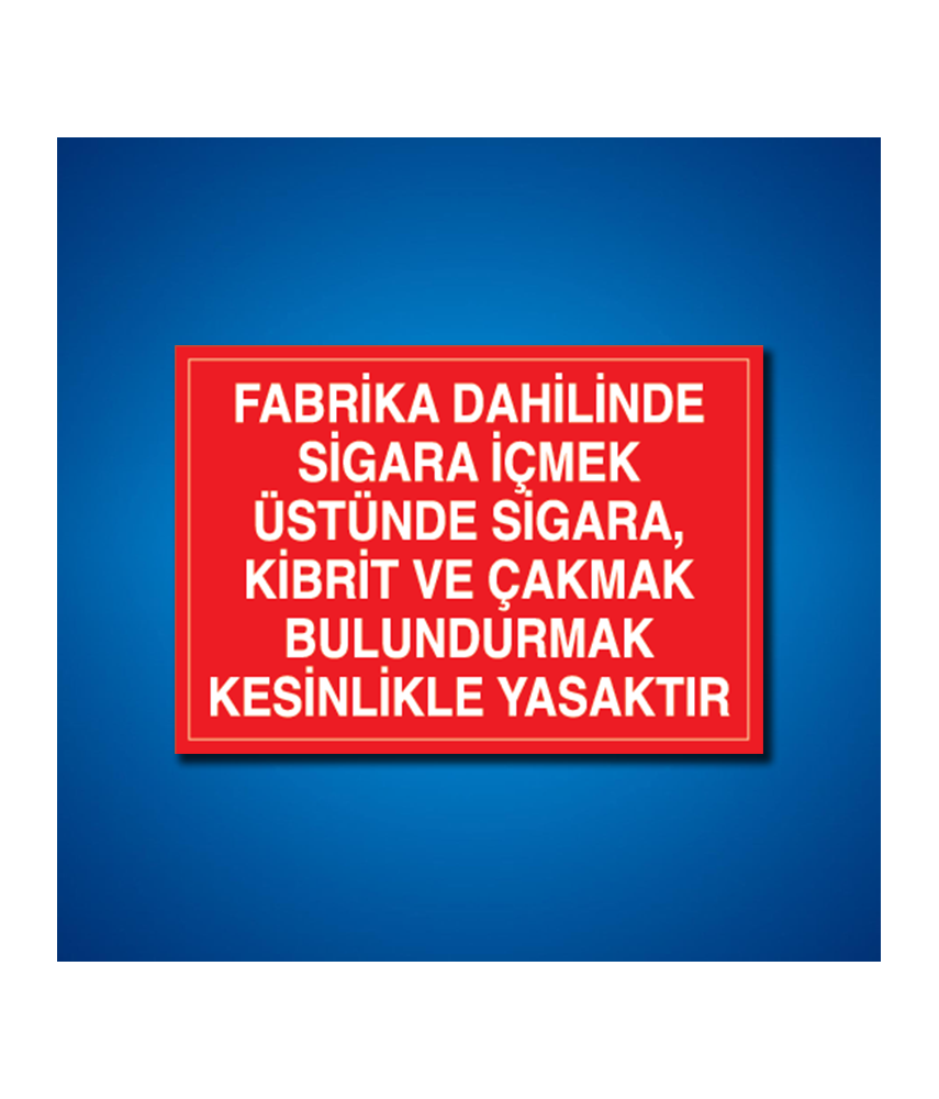 Ateş Ve Alev Uyarı İşaretleri