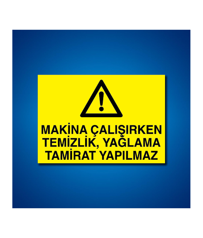 Bakım Arıza Ayar Ve Yağlama Etiketleri