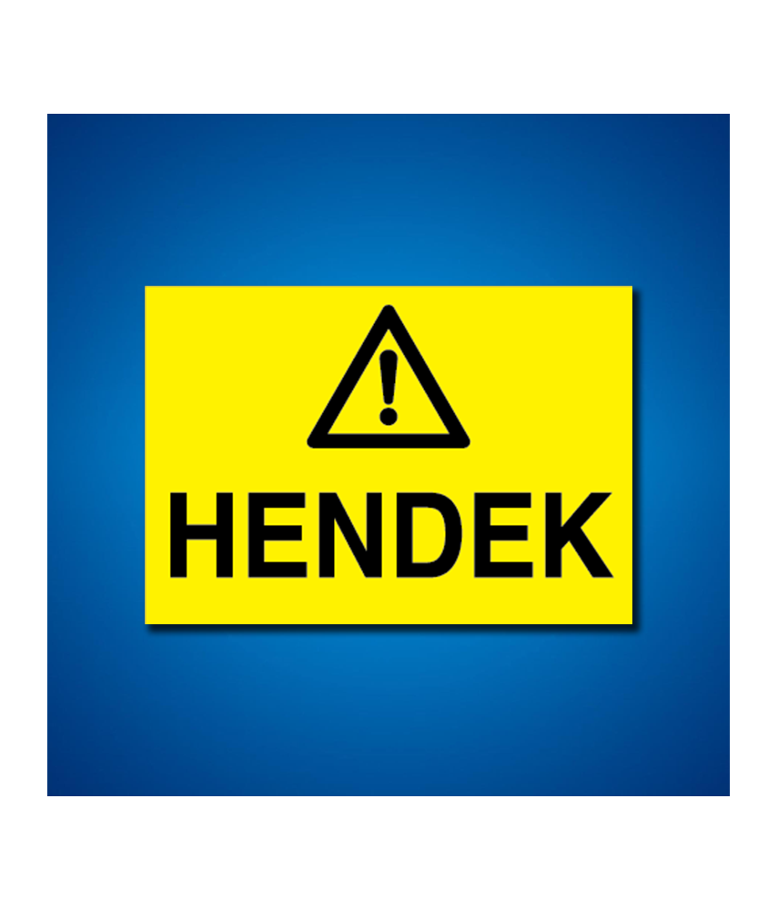 İnşaat İş Güvenliği Etiketleri