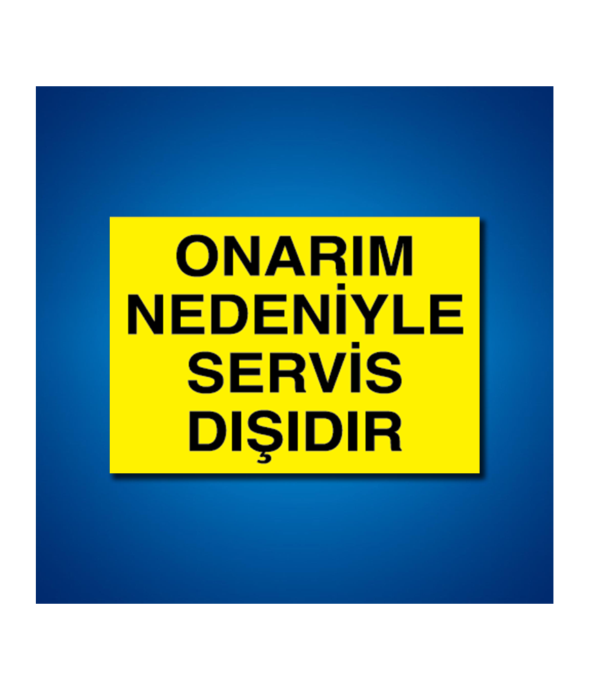 Bakım Arıza Ayar Ve Yağlama Etiketleri