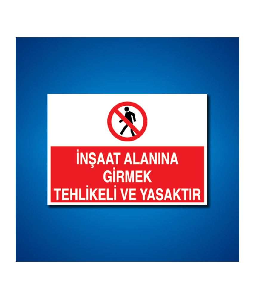 İnşaat İş Güvenliği Etiketleri