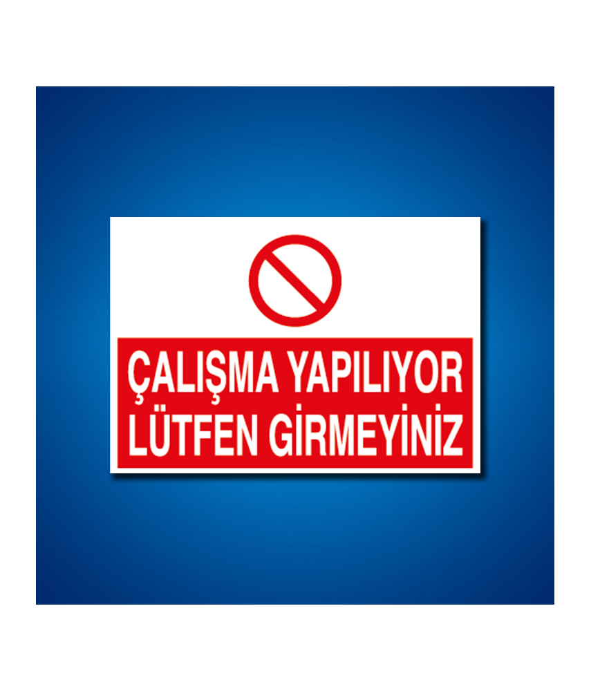 Giriş-Çıkış İş Güvenliği Etiketleri