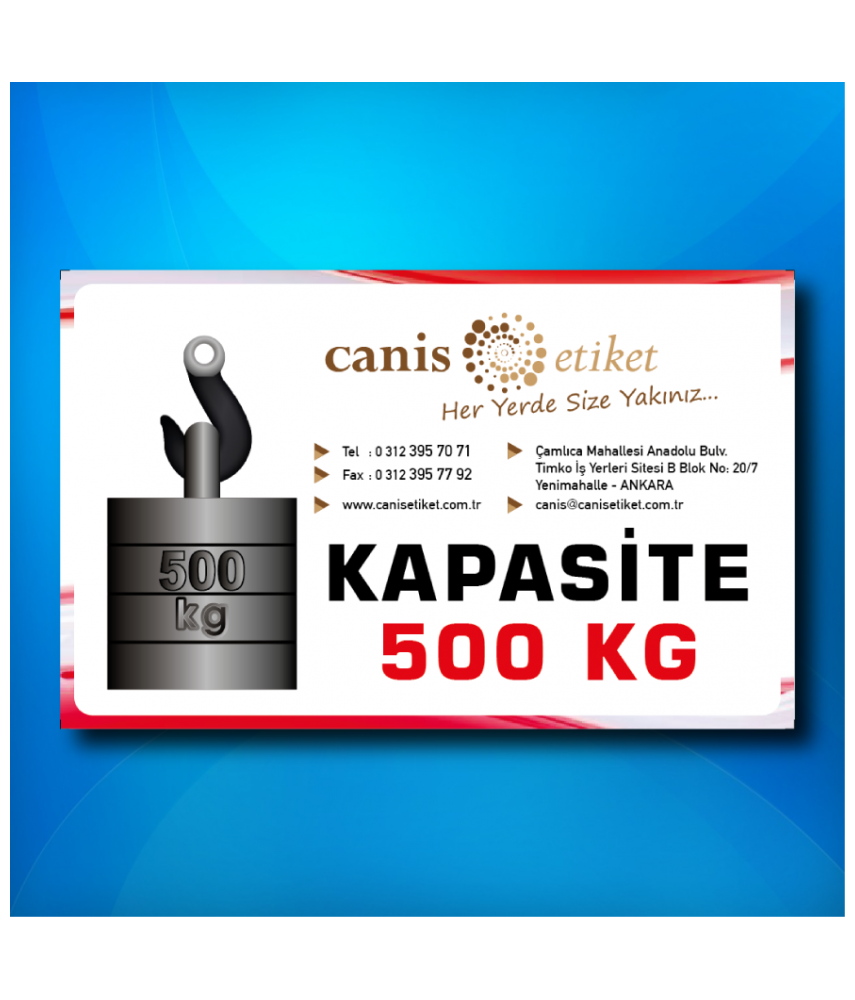 Asansör Uyarı Ve Güvenlik Etiketi