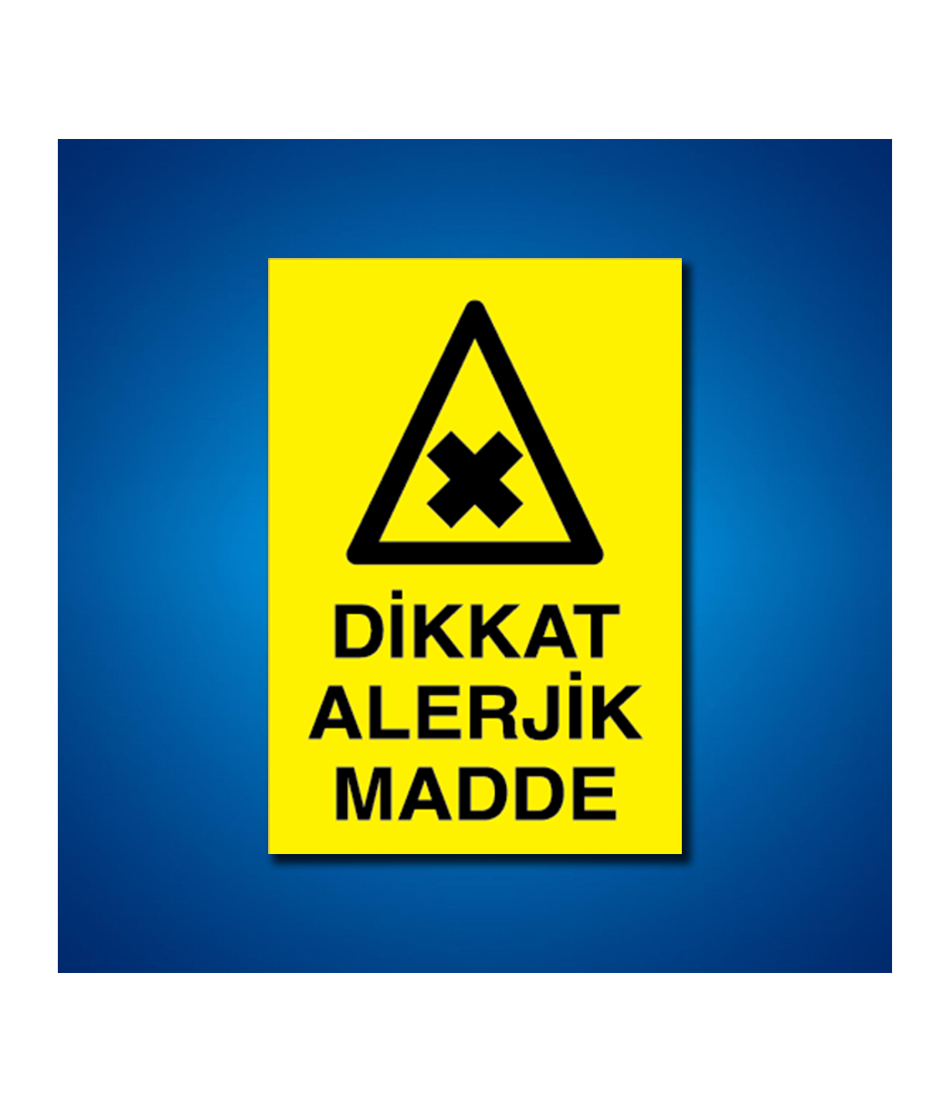 Tehlileli Madde-Ortam İş Güvenliği Etiketleri