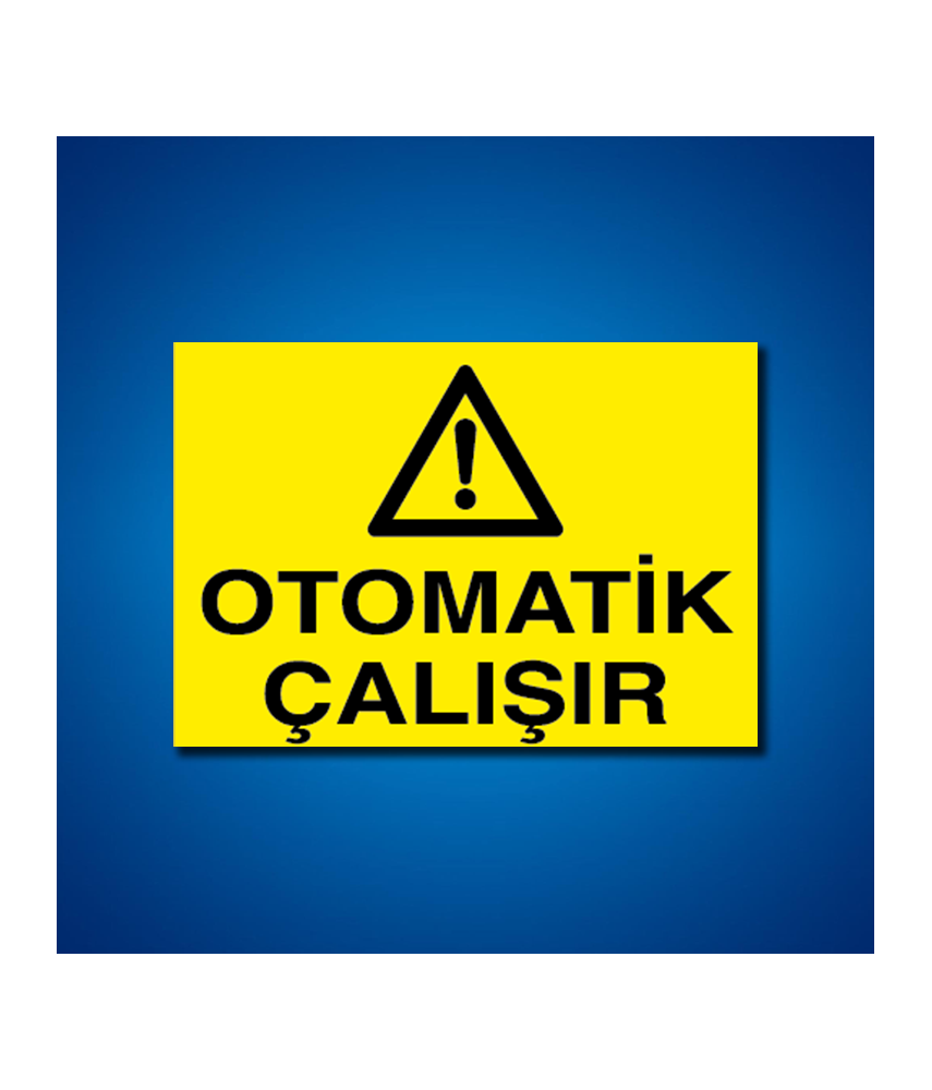 Makine İş Güvenliği Etiketleri