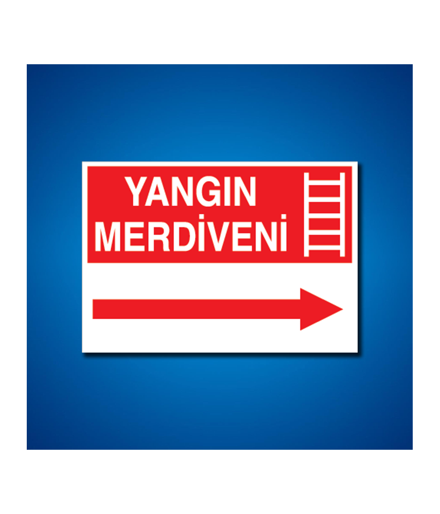 Yangınla Mücadele İş Güvenliği Etiketleri