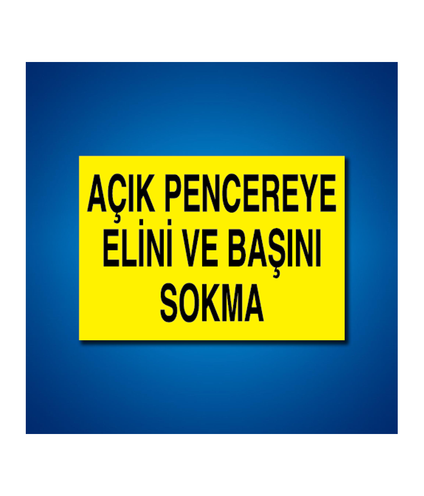 Makine İş Güvenliği Etiketleri