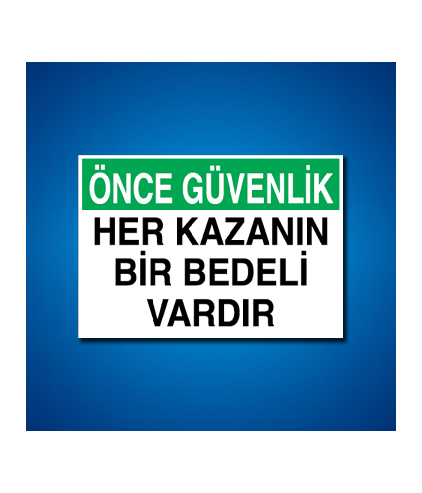 İş Kazası İş Güvenliği Etiketleri