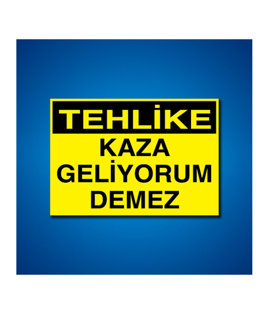 İş Kazası İş Güvenliği Etiketleri