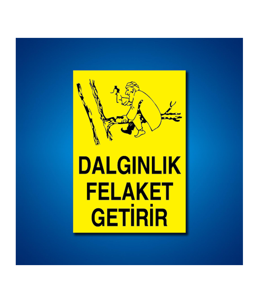 İş Kazası İş Güvenliği Etiketleri