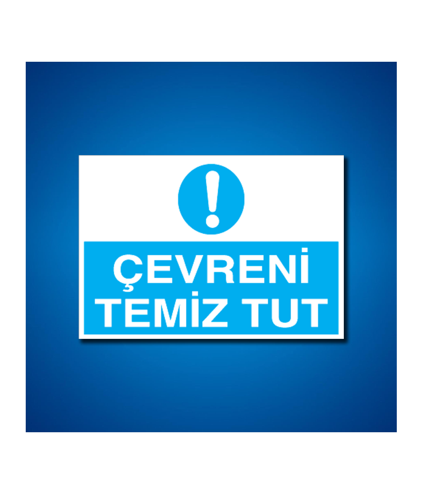Temizlik-Düzen İş Güvenliği Etiketleri