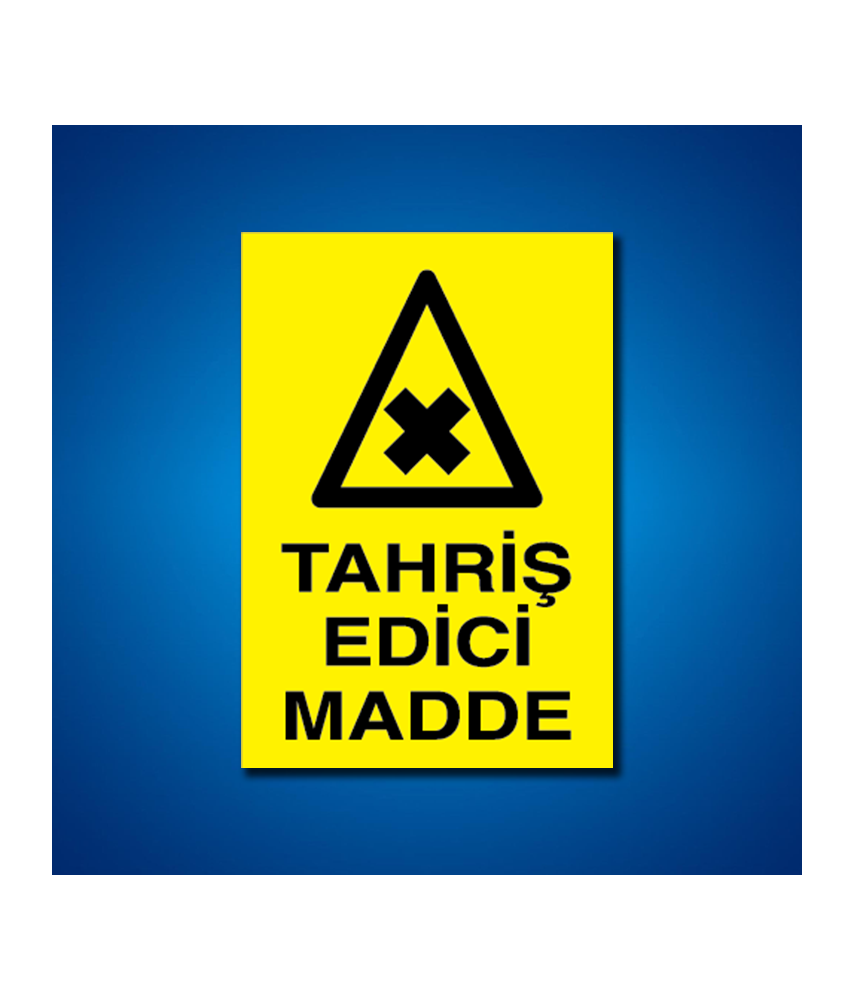 Tehlileli Madde-Ortam İş Güvenliği Etiketleri