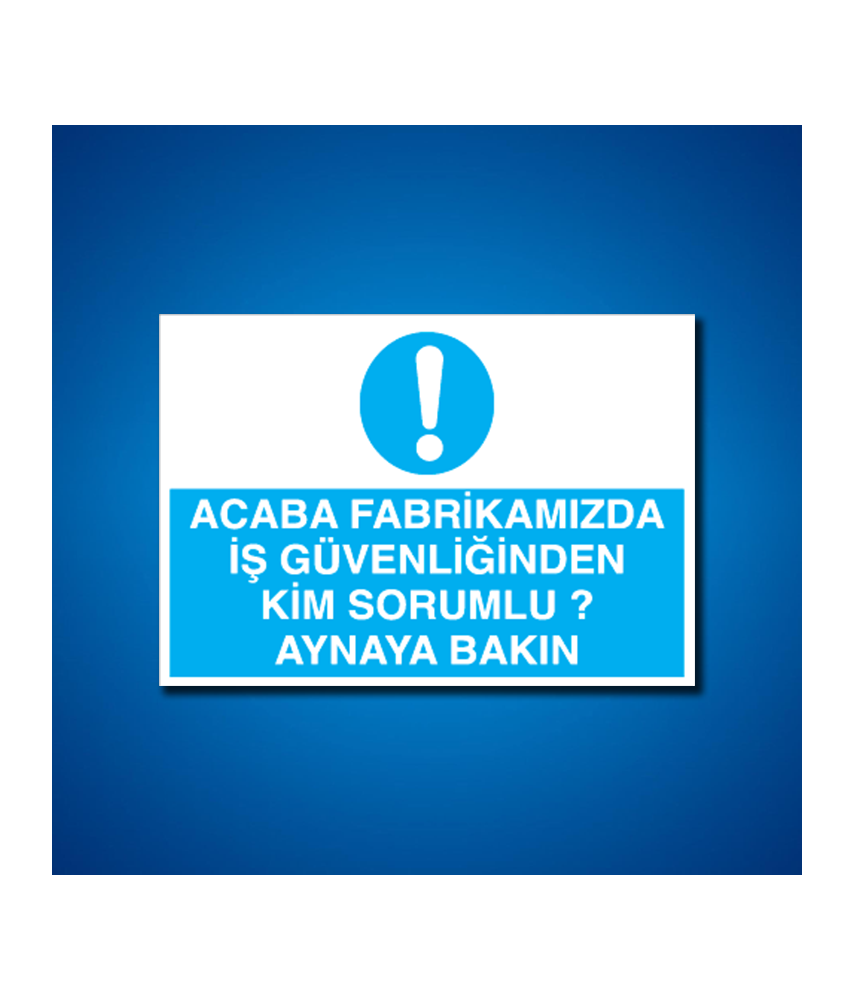 İş Güvenliği Etiketleri