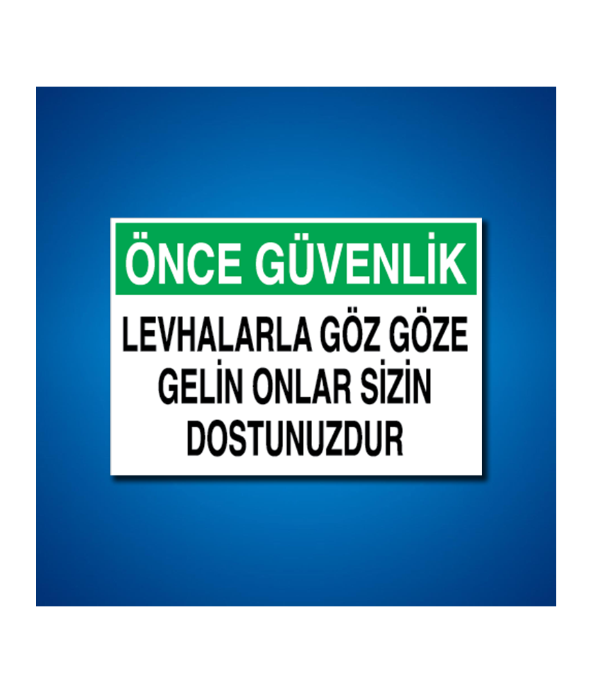 İş Güvenliği Etiketleri