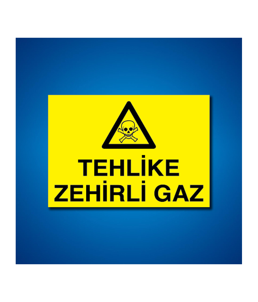 Doğal Gaz İş Güvenliği Etiketleri