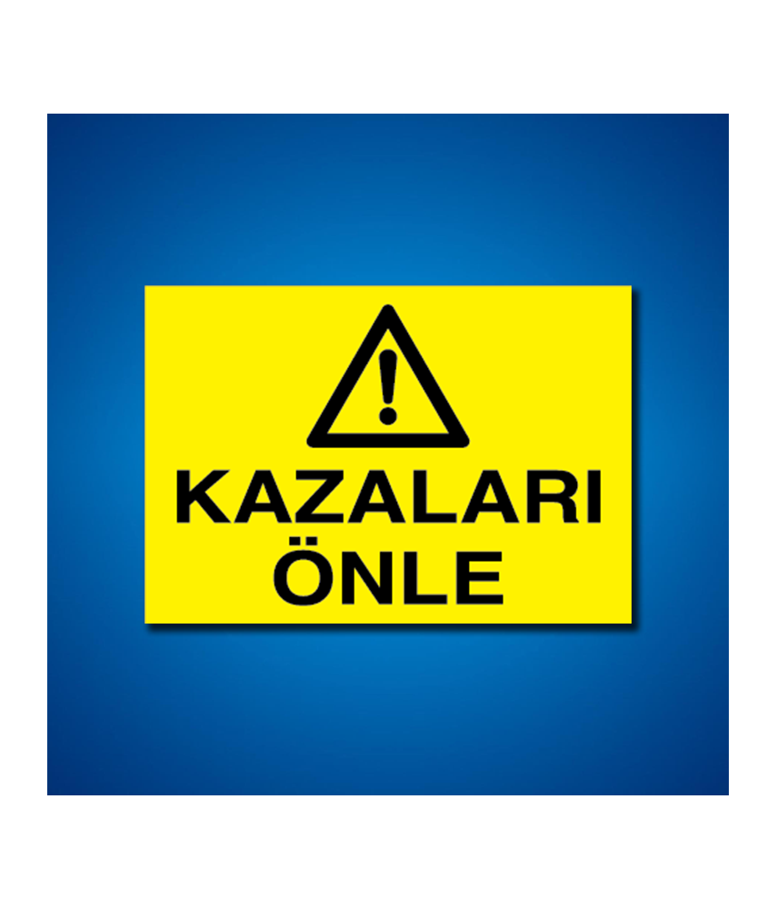 İş Kazası İş Güvenliği Etiketleri