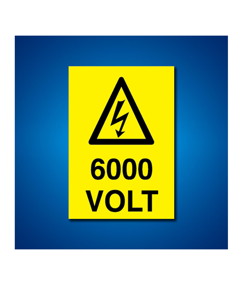 Voltaj İş Güvenliği Etiketleri