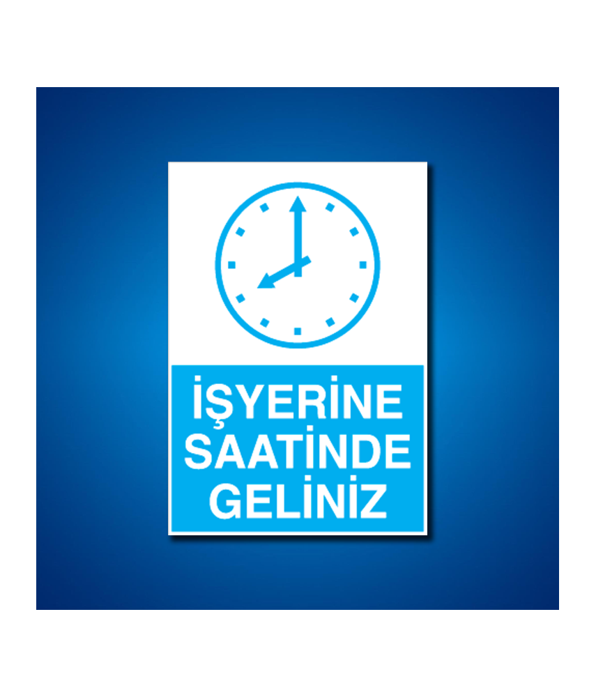 İşyeri Fabrika İş Güvenliği Etiketleri