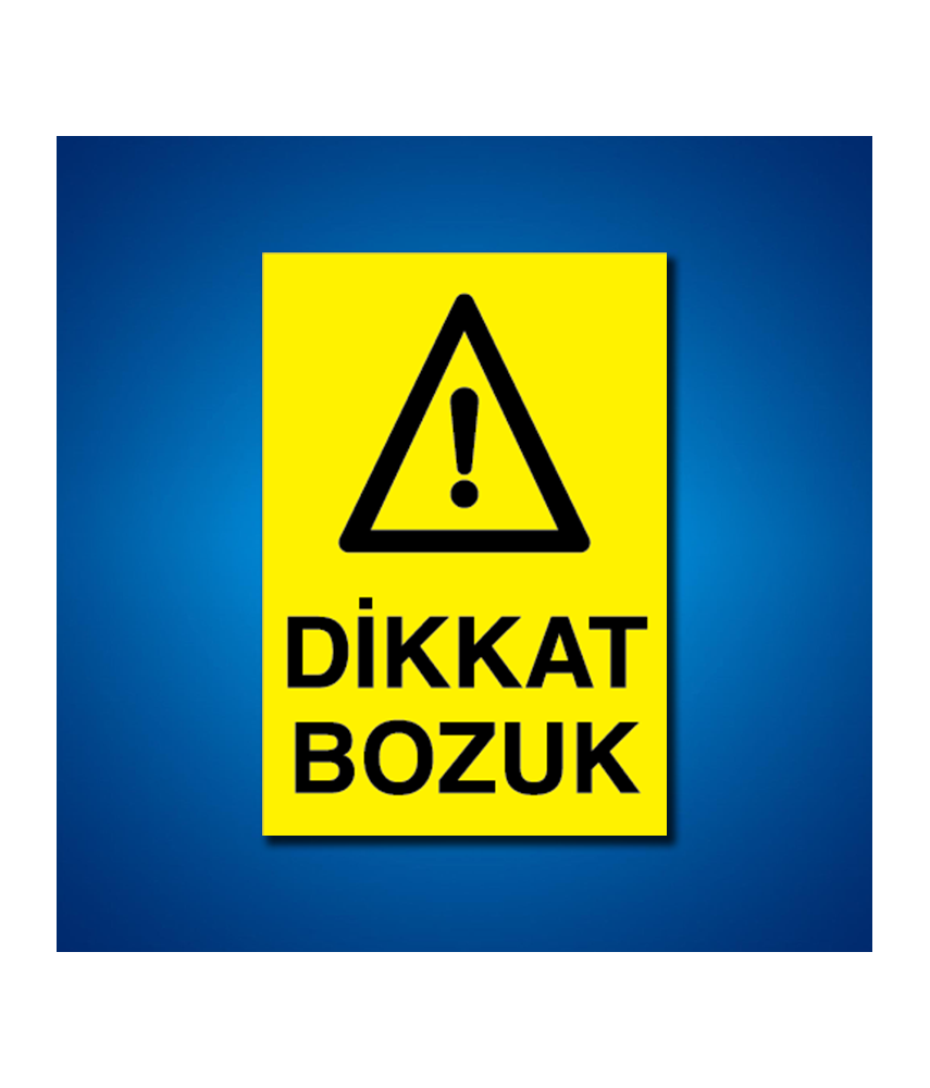 Bakım Arıza Ayar Ve Yağlama Etiketleri