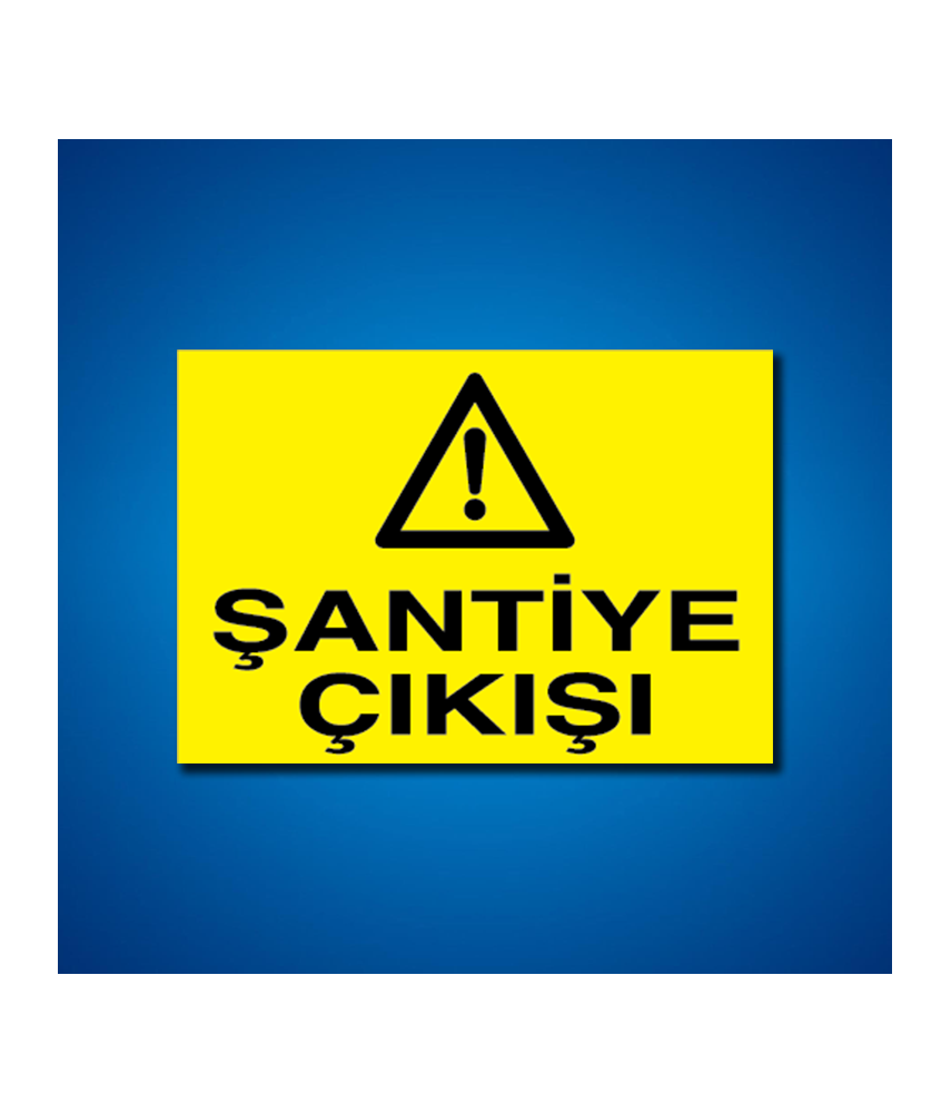 Şantiye İş Güvenliği Etiketleri