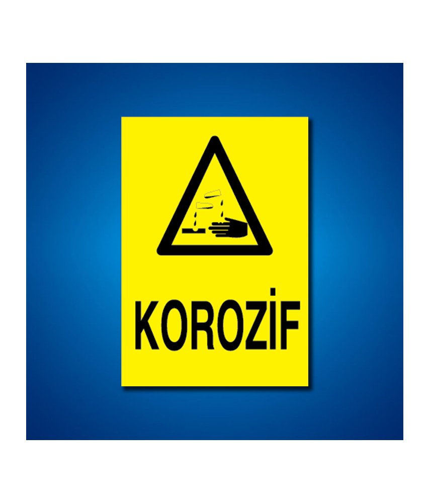 Tehlileli Madde-Ortam İş Güvenliği Etiketleri