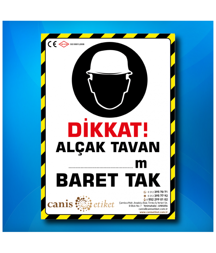 Asansör Risk Analizi Etiketi