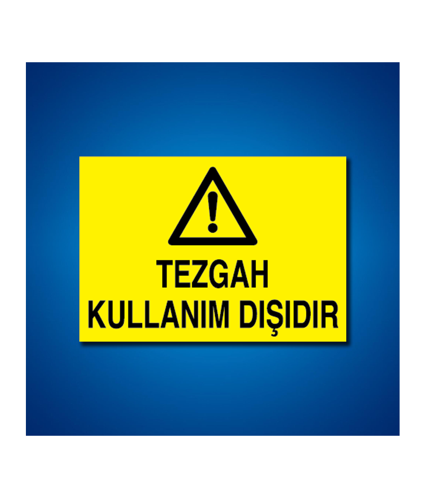 Torna-Planya-Freze-Cnc İş Güvenliği Etiketleri