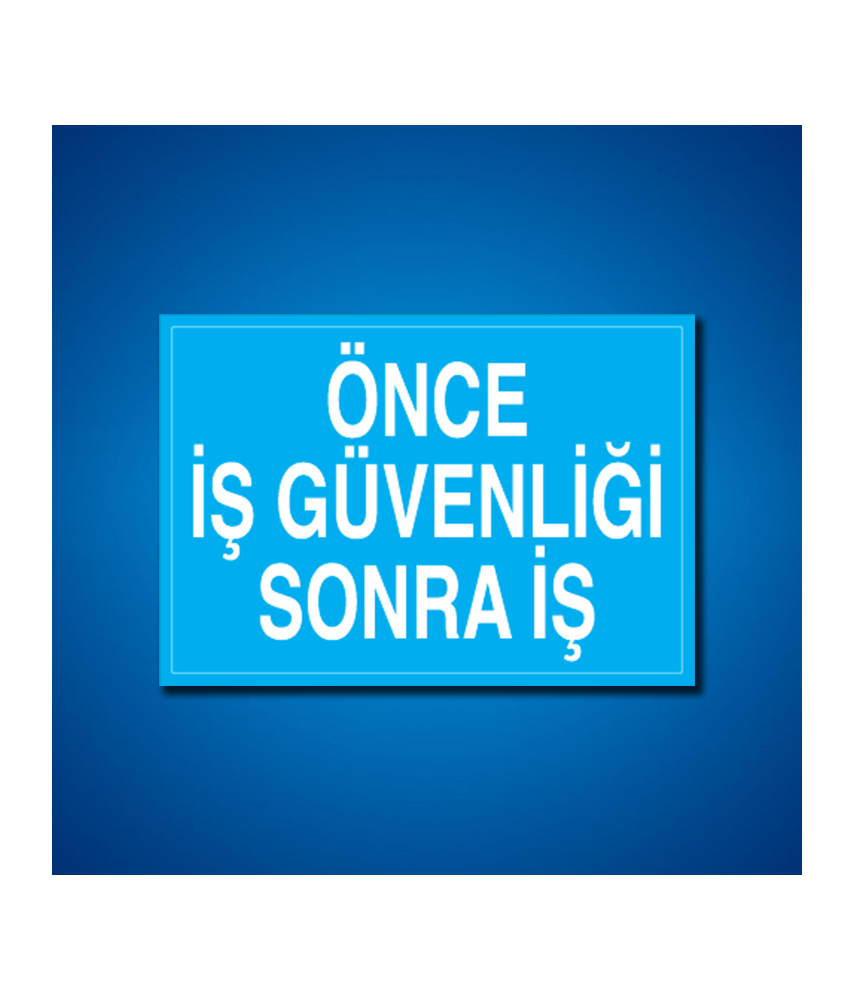 İş Güvenliği Etiketleri