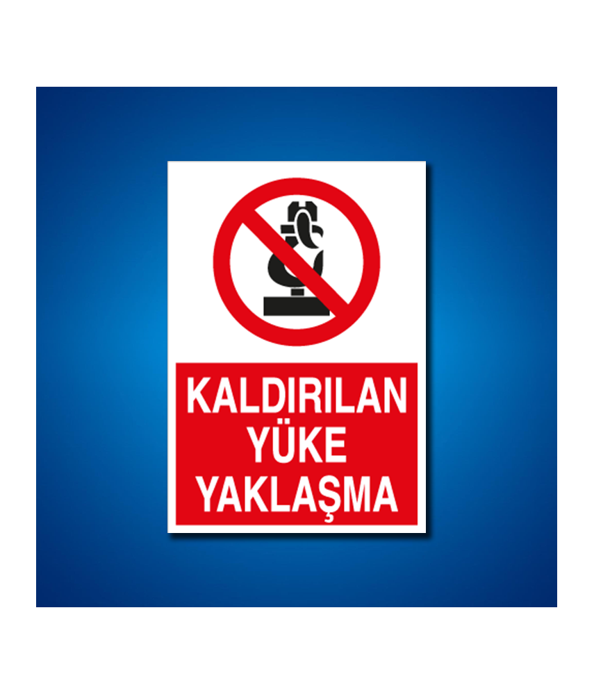 Yük İş Güvenliği Etiketleri