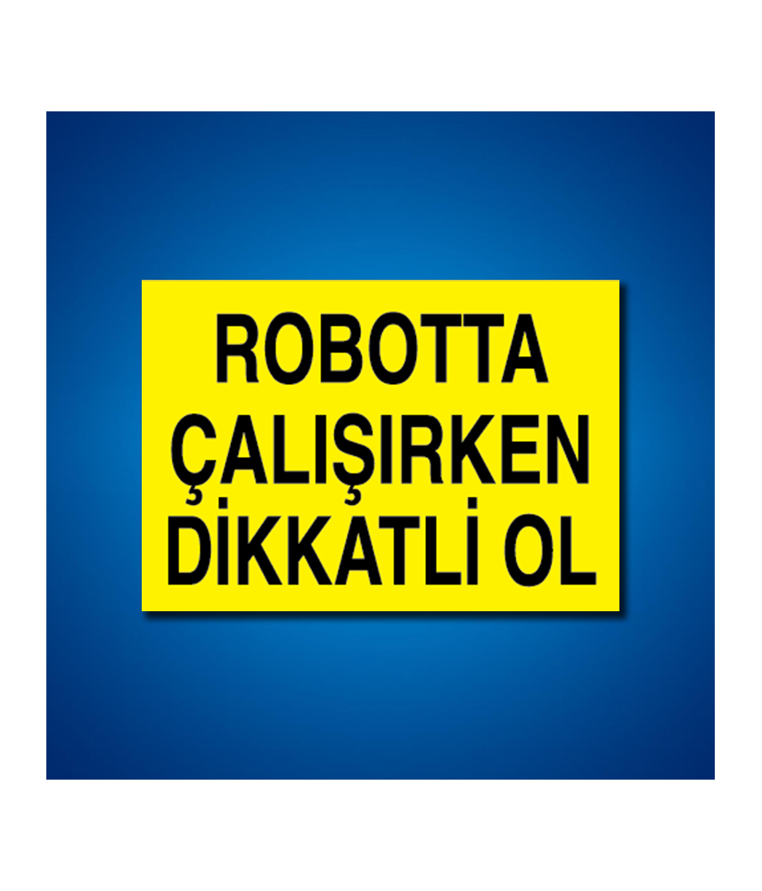 Diğer Makinalar İş Güvenliği Etiketleri