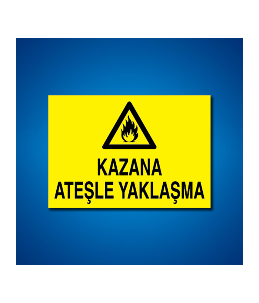 Kazan Dairesi İş Güvenliği Etiketleri