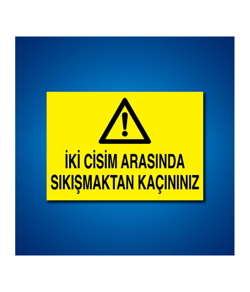 Makine İş Güvenliği Etiketleri