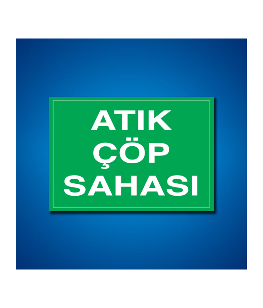 Atıklar İş Güvenliği Etiketleri