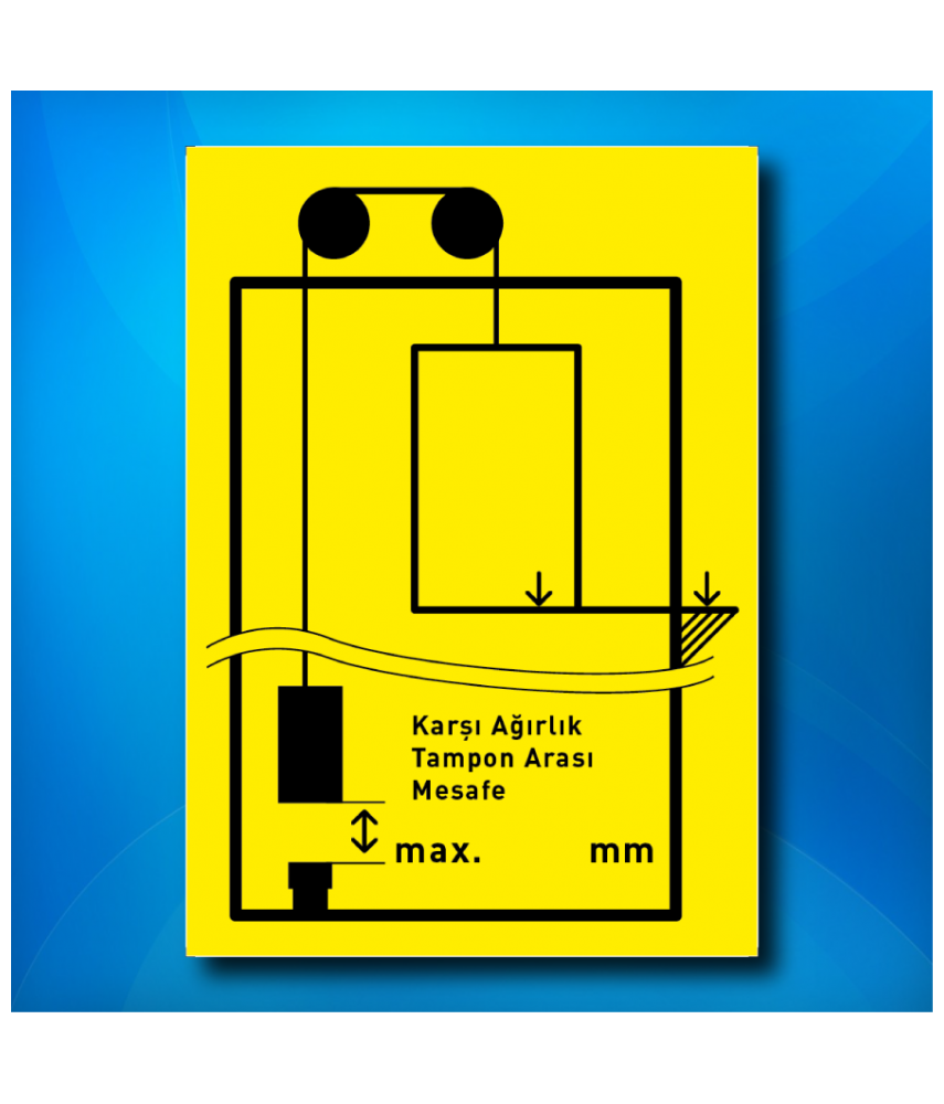 Asansör Risk Analizi Etiketi
