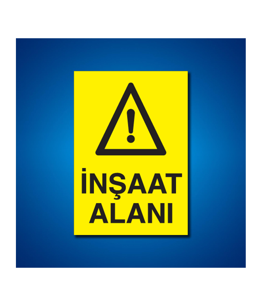 İnşaat İş Güvenliği Etiketleri
