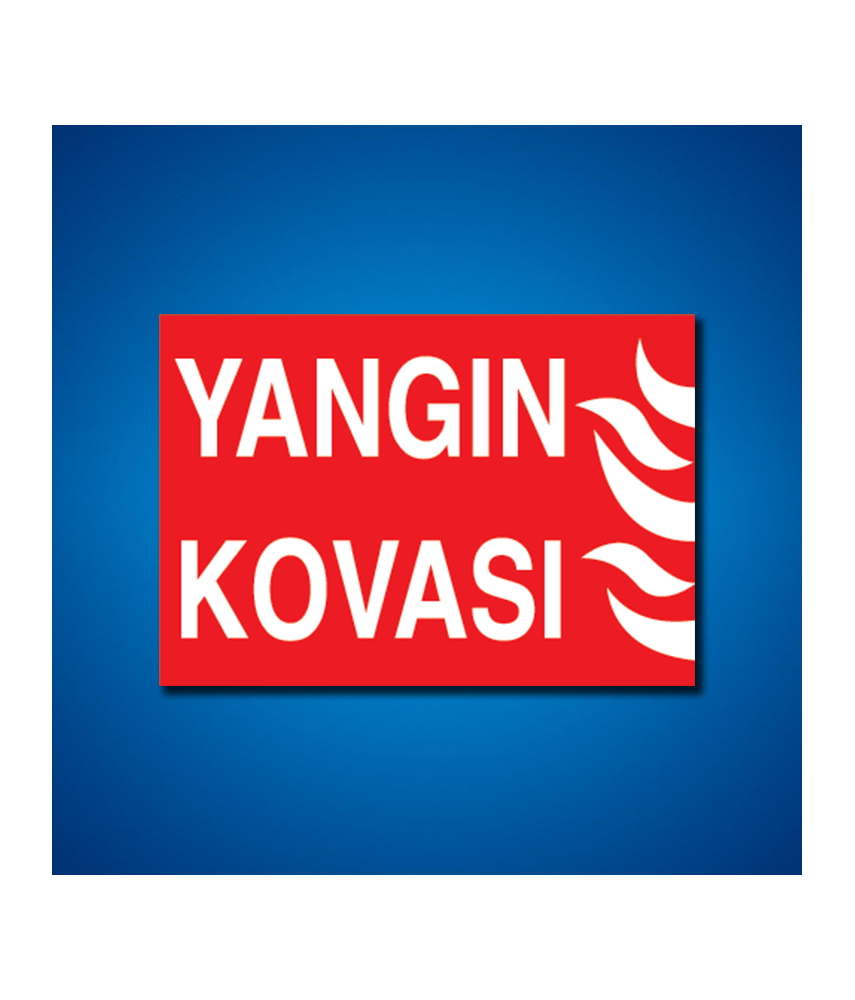 Yangınla Mücadele İş Güvenliği Etiketleri