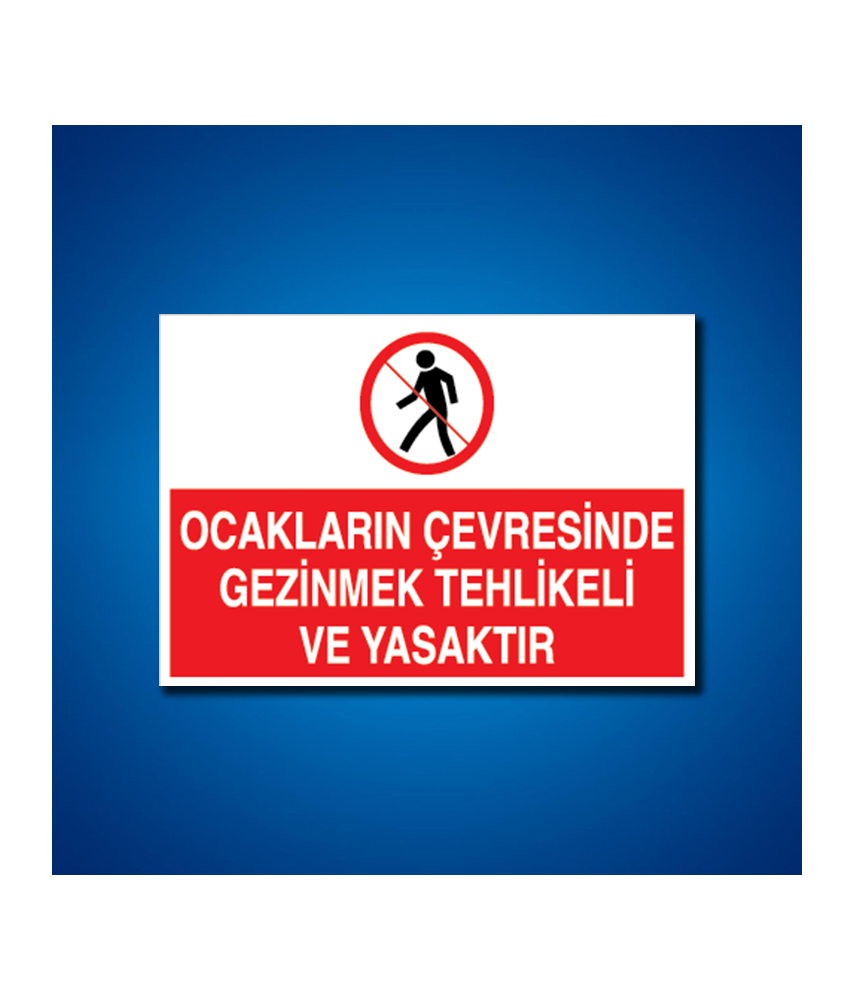 Ocak-Haddehane-Döküm İş Güvenliği Etiketleri