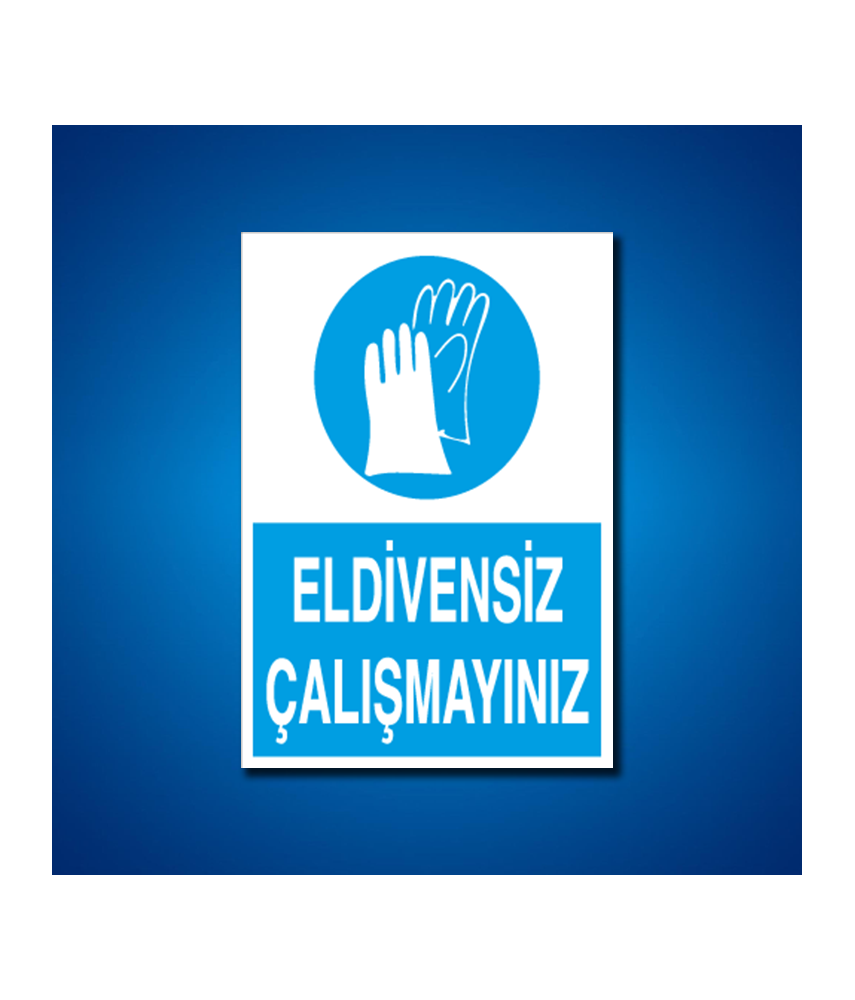 El Koruma İş Güvenliği Etiketleri