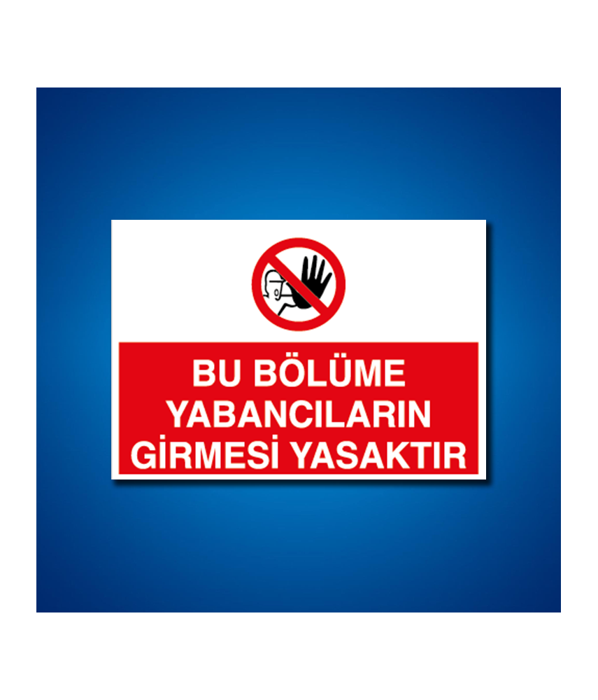 Giriş-Çıkış İş Güvenliği Etiketleri