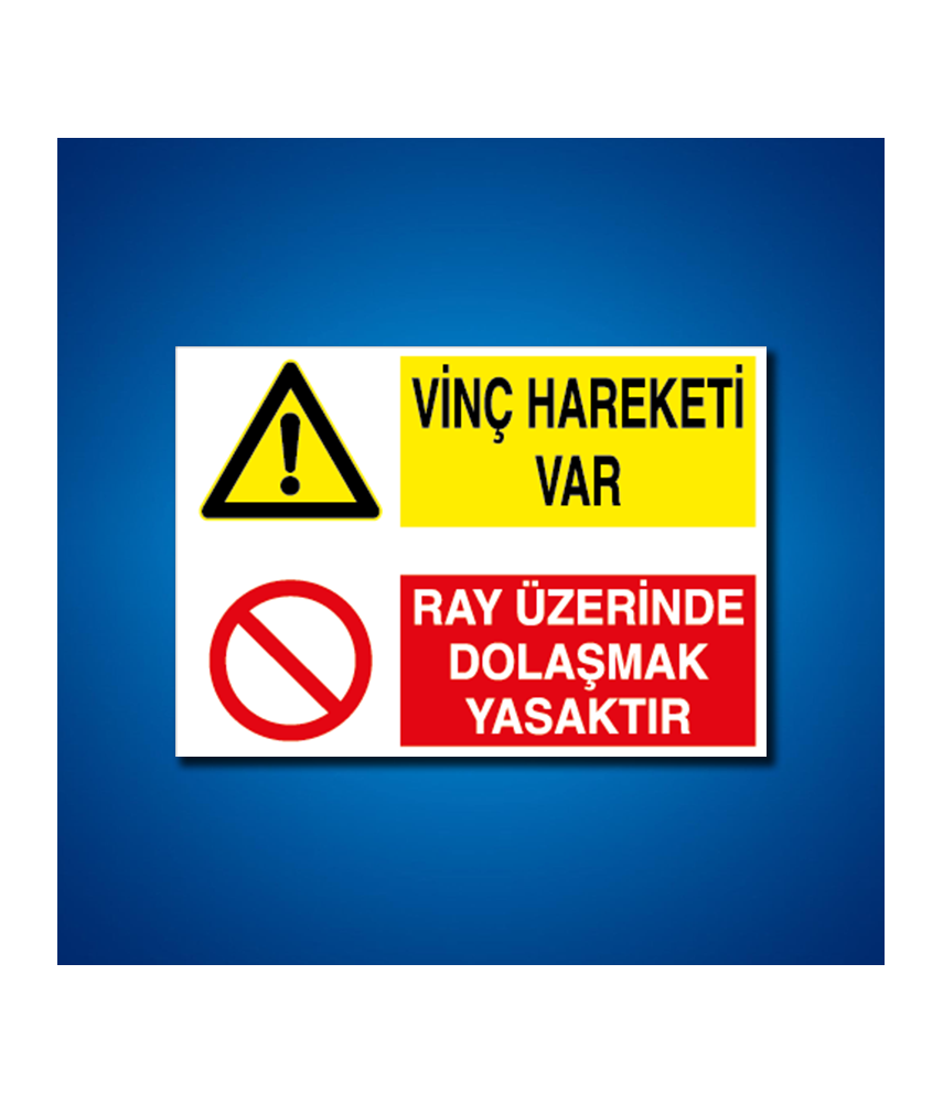 Vinç İş Güvenliği Etiketleri