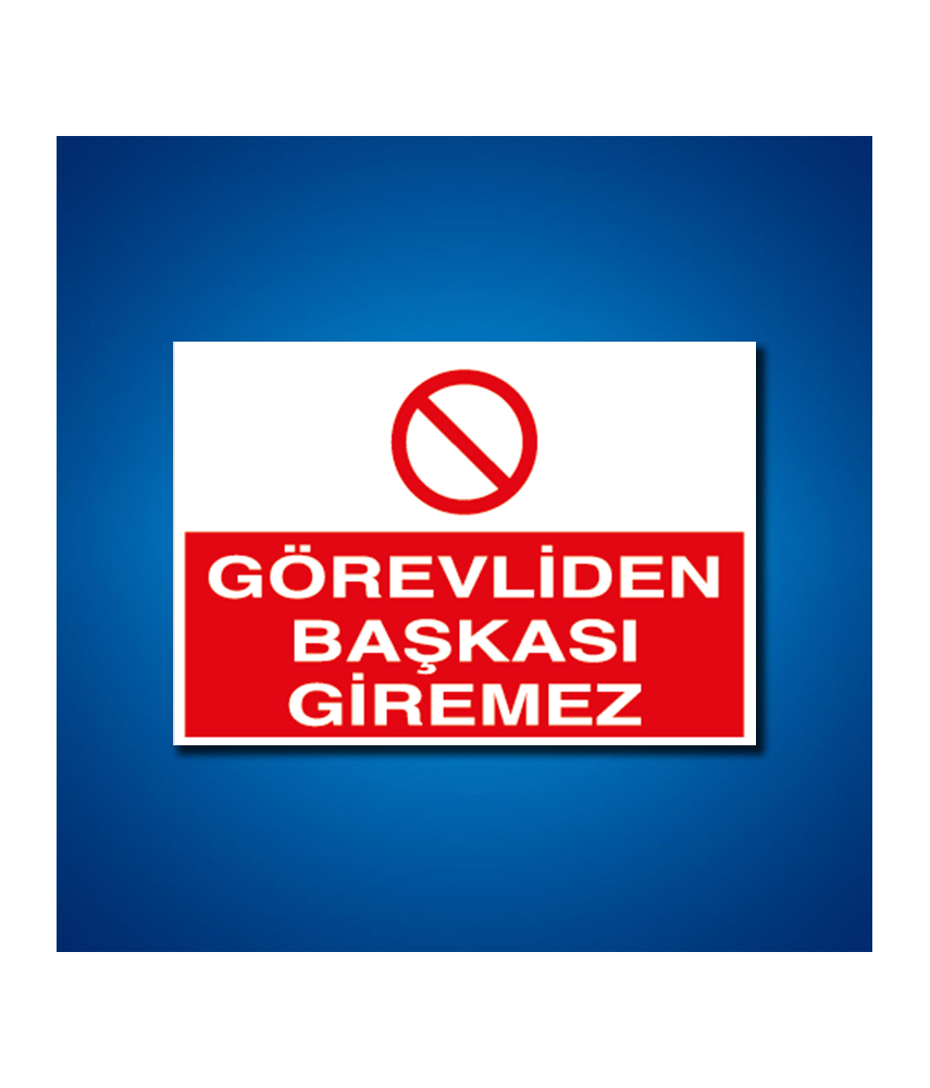 Giriş-Çıkış İş Güvenliği Etiketleri