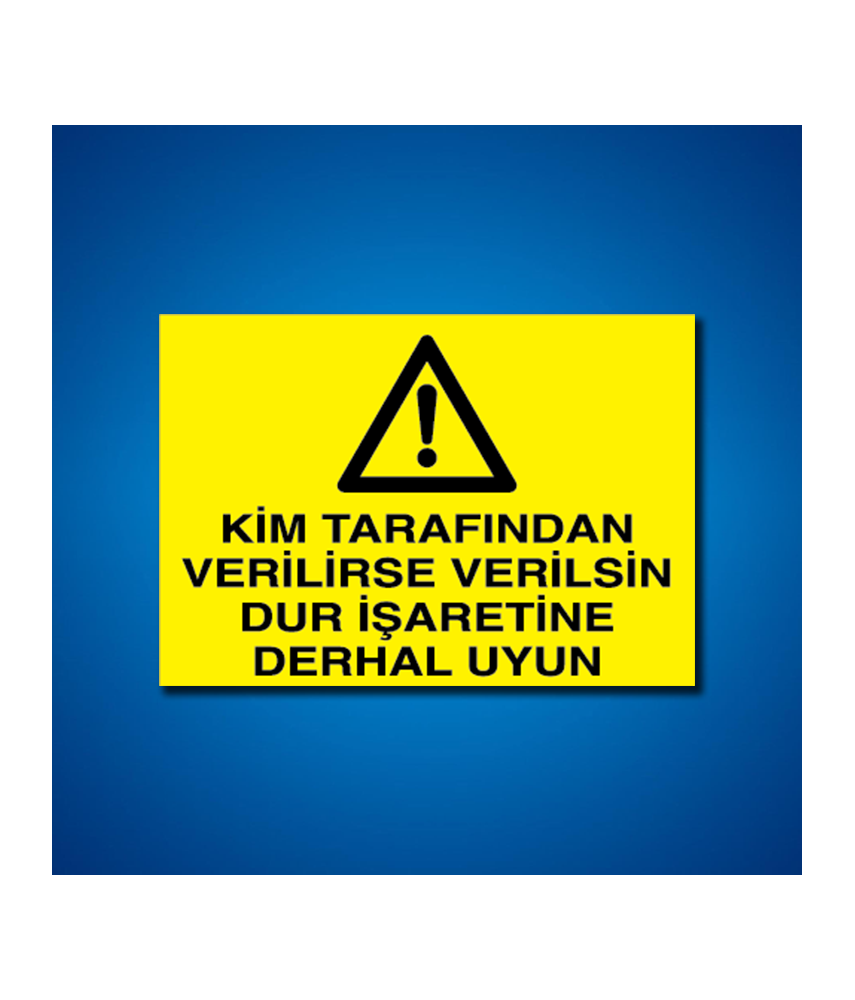 Vazife-Görev-Yetki İş Güvenliği Etiketleri