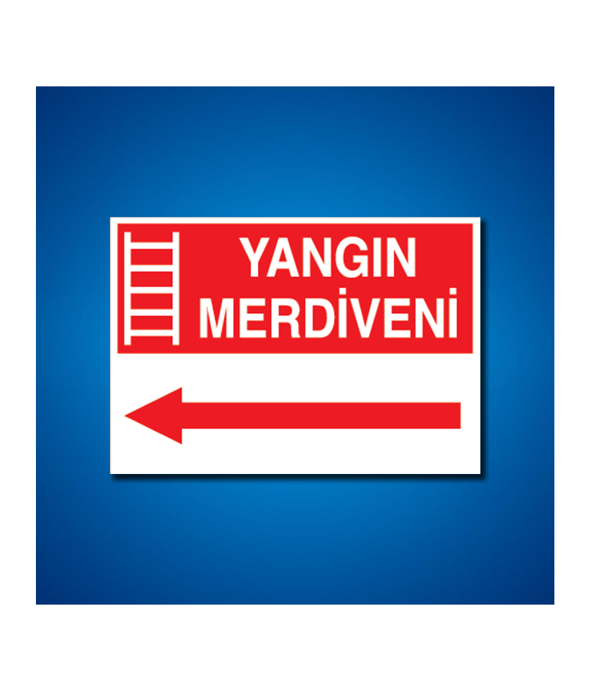 Yangınla Mücadele İş Güvenliği Etiketleri