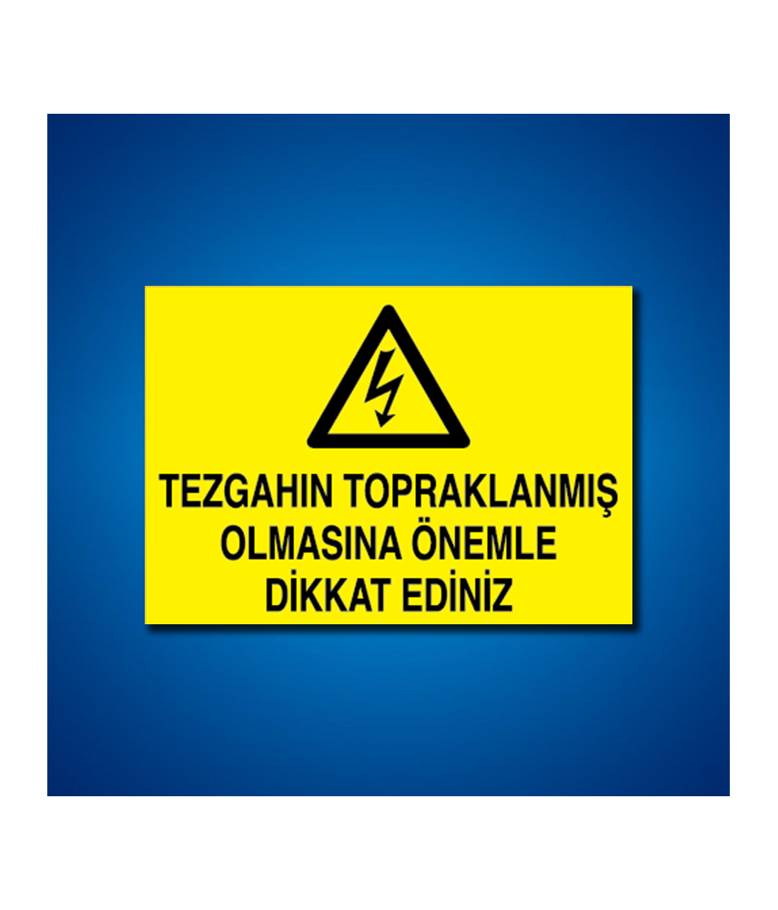 Elektrik İş Güvenliği Etiketleri