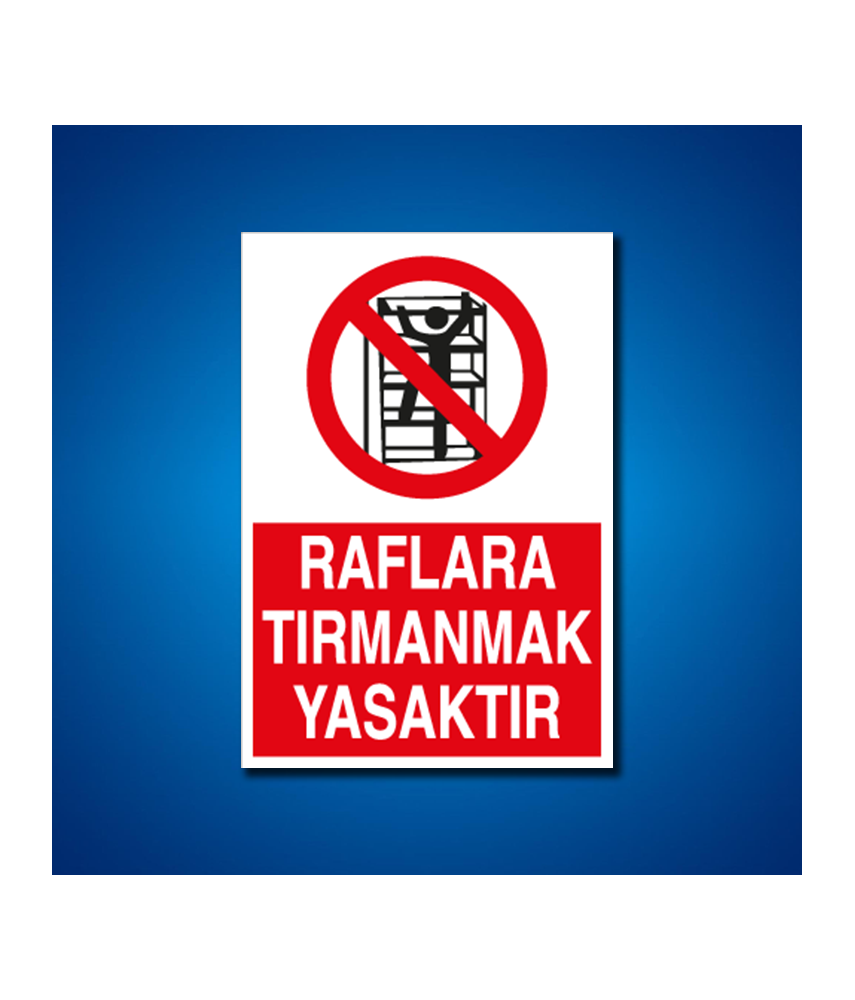 İstif-Raf-Depo İş Güvenliği Etiketleri