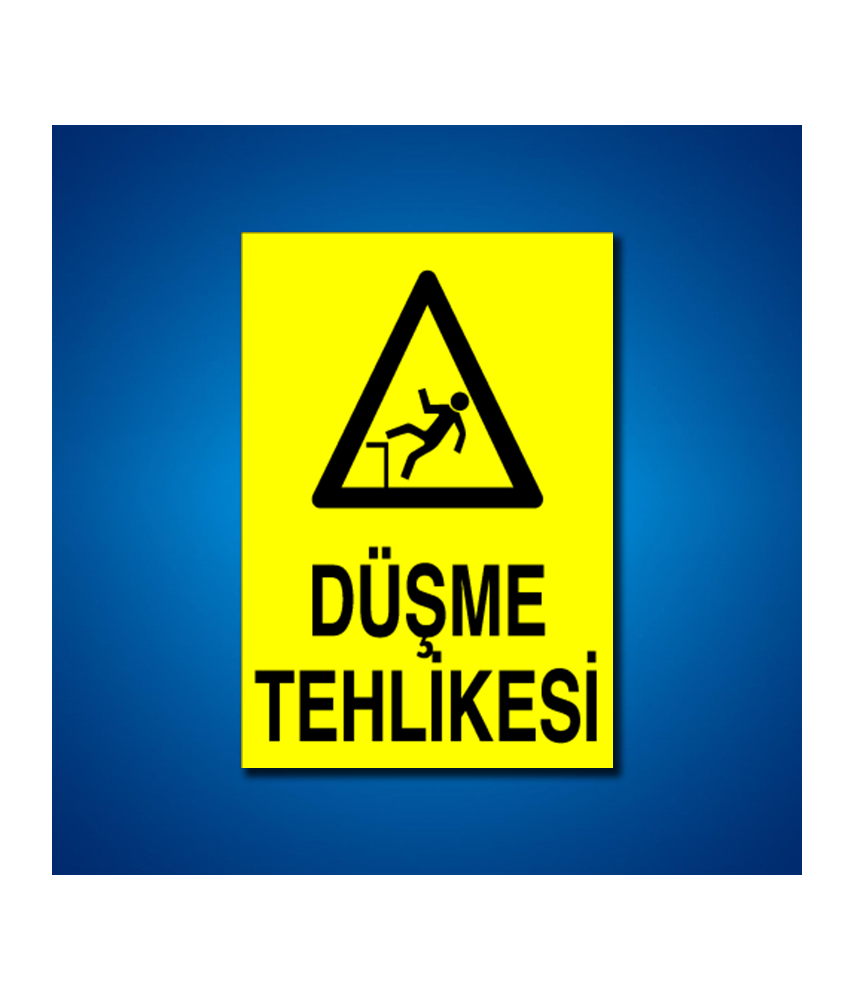 Emniyet Kemeri İş Güvenliği Etiketleri