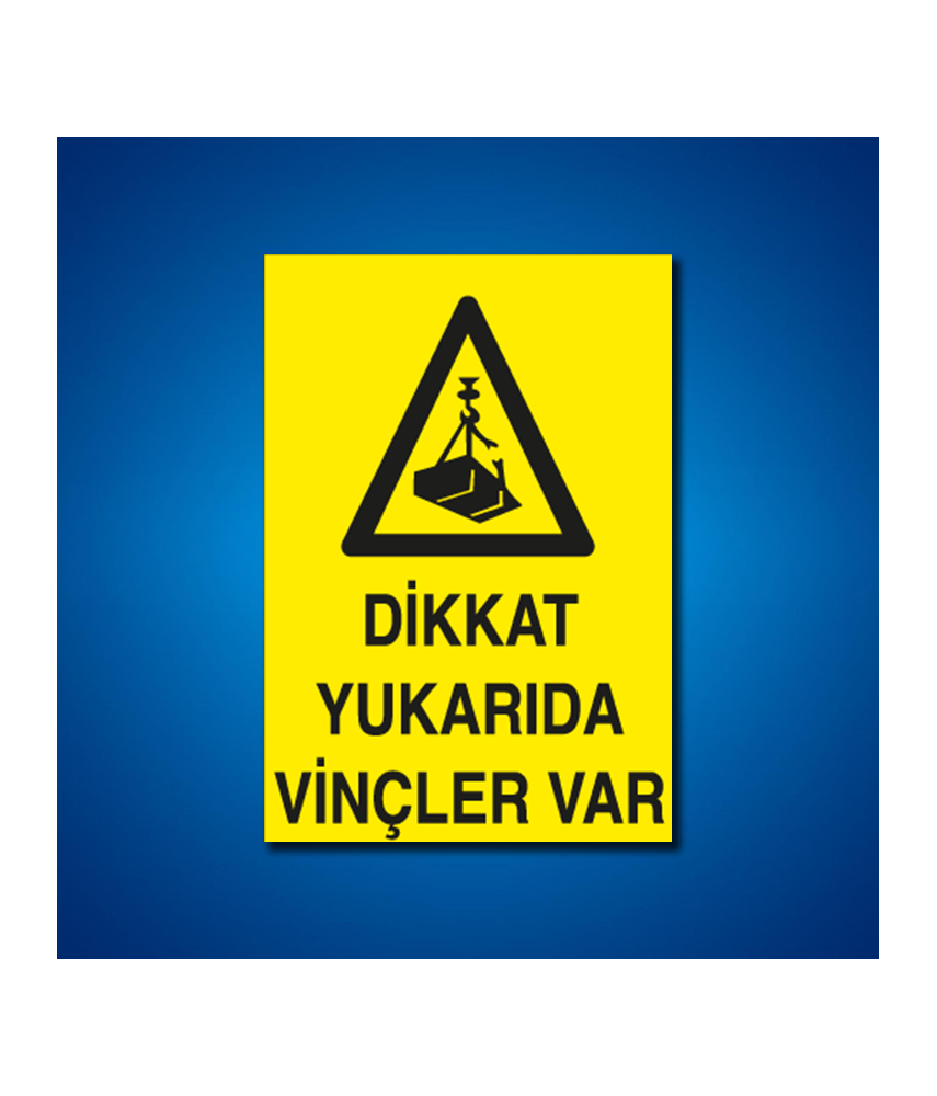 Vinç İş Güvenliği Etiketleri