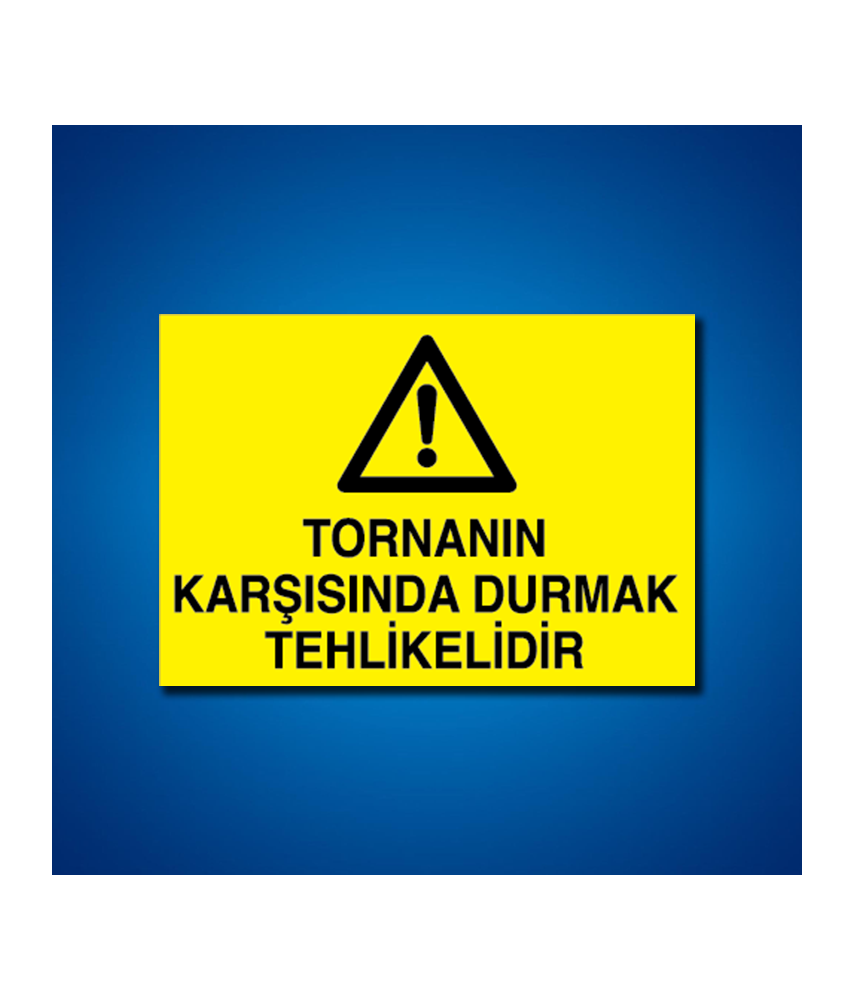 Torna-Planya-Freze-Cnc İş Güvenliği Etiketleri