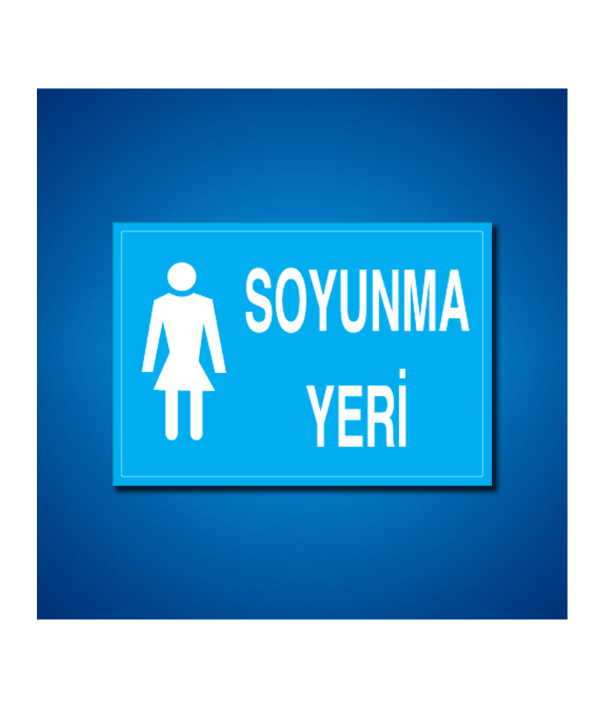 Soyunma Odaları İş Güvenliği Etiketleri