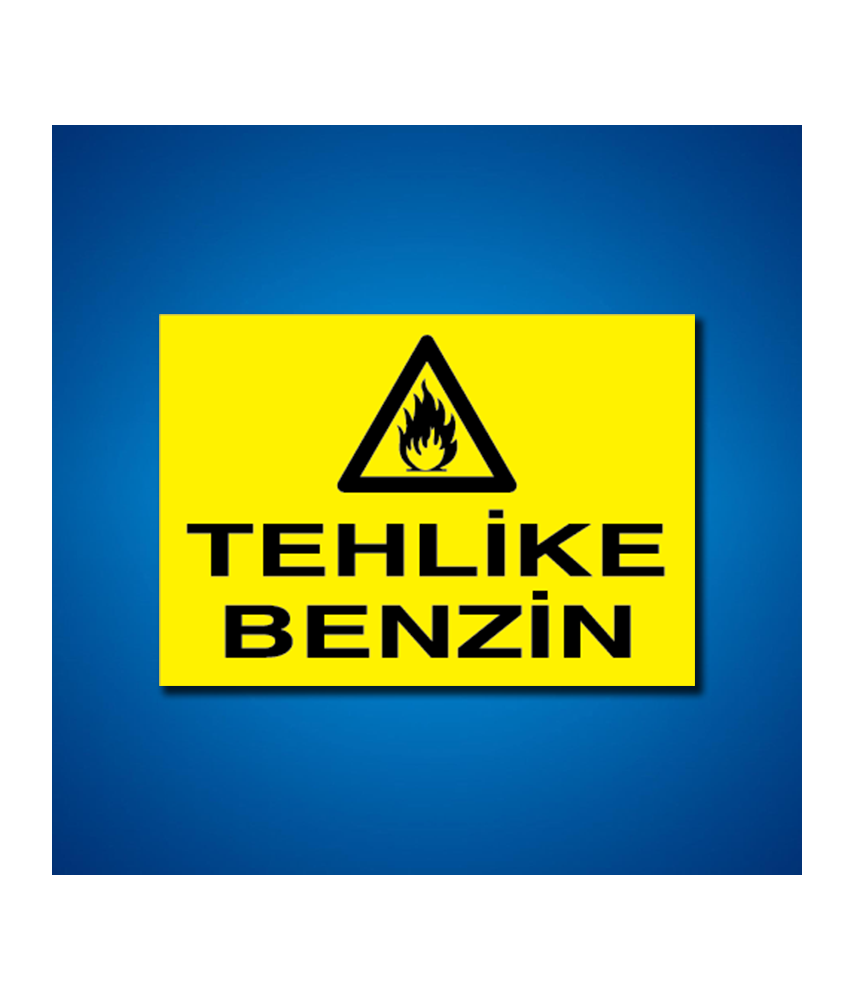 Yanıcı-parlayıcı İş Güveniği Etiketleri